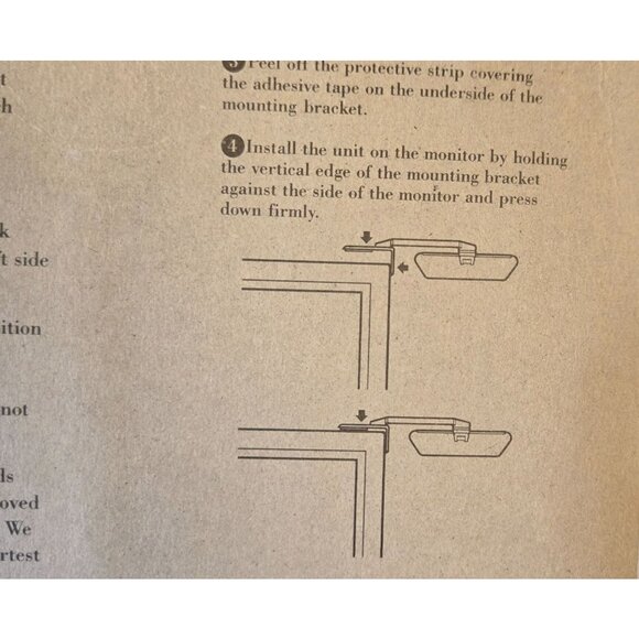 Rubbermaid Copy Holder #6250 Adjustable Document Organizer For Monitors Or Desks - Picture 10 of 11